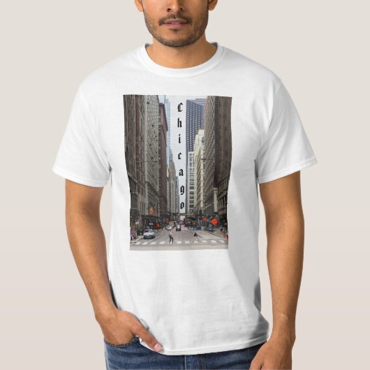 シカゴマディソン通りシャツ Tシャツ (正面)