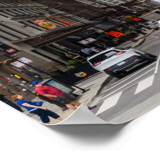 シカゴマディソン通りポスター ポスター (角)