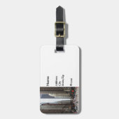 シカゴマディソン通りラゲッジタグ ラゲッジタグ (正面縦)