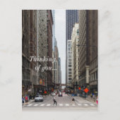 シカゴマディソン通り考えズオブユーハガキ ポストカード (正面)