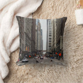 シカゴマディソン通り装飾用クッション クッション (ブランケット)