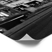 シカゴミシガンアベニュー1964ヴィンテージ写真 ポスター (角)