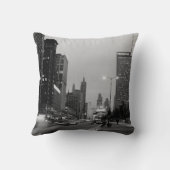 シカゴミシガンアベニュー@ナイト1967ウィンディシティ クッション (裏面)