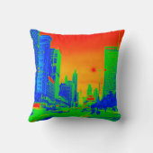 シカゴミシガンアベニュー@ナイト1967年3月6日ネオン クッション (裏面)