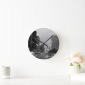 シカゴミシガンアベニュー@ナイト1967年3月6日 ラウンド壁時計 (ホーム)