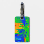 シカゴミシガンアベニュー@ナイト1967年3月6日 ラゲッジタグ (裏面縦)