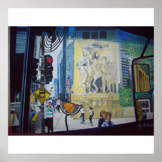 シカゴミシガンアヴェ。ブリッジ ポスター (正面)