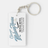 シカゴミッドウェイハウスモーターホテルシカゴ, IL キーホルダー (裏面)