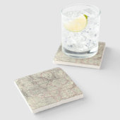 シカゴミルウォーキーおよびセントポールRyおよびつながり ストーンコースター (横)