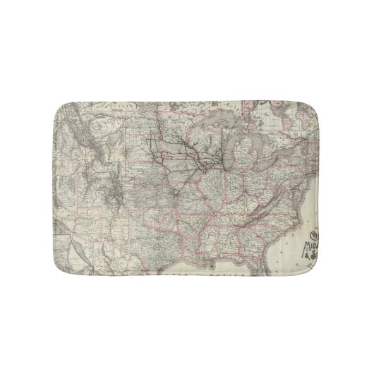 シカゴミルウォーキーおよびセントポールRyおよびつながり バスマット (正面)