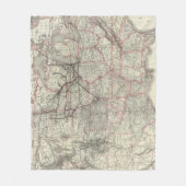 シカゴミルウォーキーおよびセントポールRyおよびつながり フリースブランケット (正面)