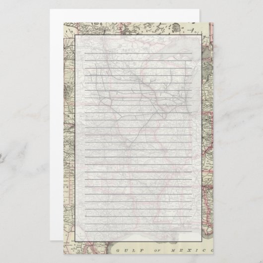 シカゴミルウォーキーおよびセントポールRyおよびつながり 便箋 (正面/裏面)