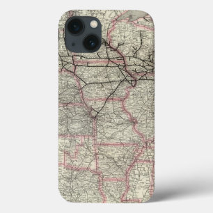 シカゴミルウォーキーおよびセントポールRyおよびつながり iPhone 13ケース