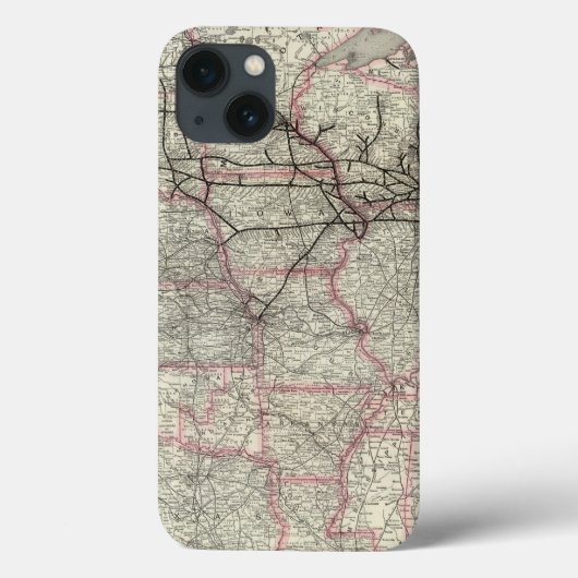シカゴミルウォーキーおよびセントポールRyおよびつながり Case-Mate iPhoneケース (裏面)