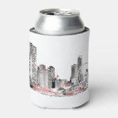 シカゴモダンスカイライン 缶クーラー (缶正面)