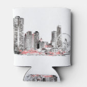 シカゴモダンスカイライン 缶クーラー (裏面)