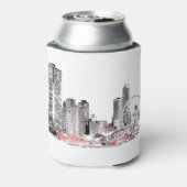 シカゴモダンスカイライン 缶クーラー (缶裏面)