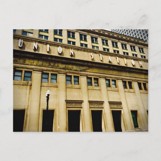 シカゴユニオン駅はがき ポストカード (正面)