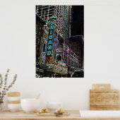 シカゴライト ポスター (キッチン)