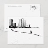 シカゴラバーズヴィンテージはがき ポストカード (正面/裏面)