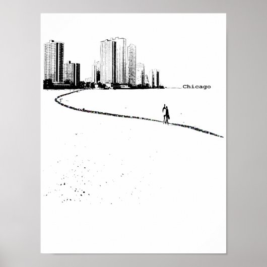 シカゴラバーズヴィンテージポスター ポスター (正面)