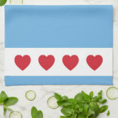 シカゴラブ |キッチンタオル キッチンタオル (折り畳み)