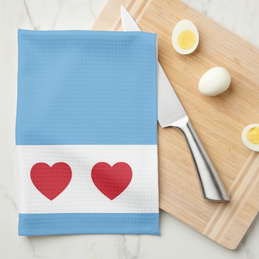 シカゴラブ |キッチンタオル キッチンタオル (四つ折り)