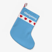 シカゴラブ |クリスマスストッキング スモールクリスマスストッキング (正面 (吊り時))