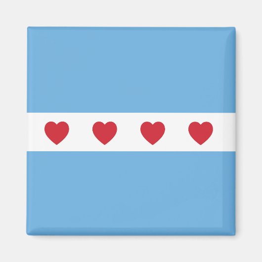 シカゴラブ |マグネット マグネット (正面)