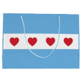 シカゴラブ |抱き枕 |大 ラージペーパーバッグ (裏面)