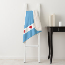 シカゴラブ | Sherpa毛布 |豪華 シェルパブランケット