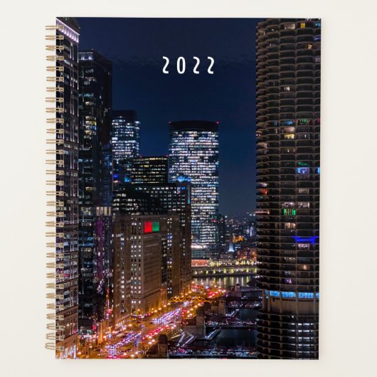 シカゴリバーアットナイトプランナー プランナー手帳 (正面)