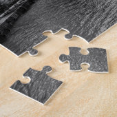 シカゴリバーアンドトランプタワーグレースケールパズル ジグソーパズル (側面)