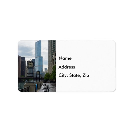 シカゴリバーウォークラベル ラベル (正面)