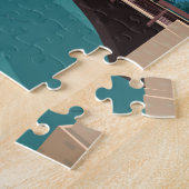 シカゴリバースカイラインヴィンテージトラベル ジグソーパズル (側面)