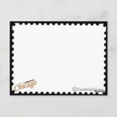 シカゴレイクショアドライブ ポストカード (裏面)