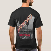 シカゴレールヤードMichigan Avenue 1960の写真 Tシャツ (裏面)