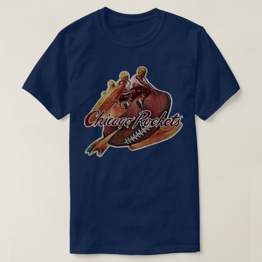 シカゴロケットチーム Tシャツ (デザイン正面)