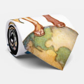 シカゴワールドズフェア1933 -ヴィンテージレトロアールデコ ネクタイ (ロール)