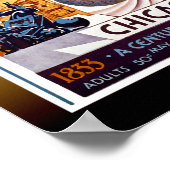 シカゴワールドズフェア1933 -ヴィンテージレトロアールデコ ポスター (角)