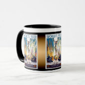 シカゴワールドズフェア1933 -ヴィンテージレトロアールデコ マグカップ (正面左)