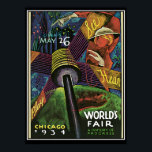 シカゴワールドフェア1934ヴィンテージプリント ポスター<br><div class="desc">ヴィンテージイメージ，ヴィンテージポスター，レトロイラスト, ヴィンテージビクトリアン，イメージ，ヴィンテージグラフィックス，ヴィンテージレトロ， 人気がある，デコルスタイル，レトロヴィンテージポスター，ヴィンテージポスター，アート，ヴィンテージ，デリン，ビクトリアン，国，風景，レトロ，アートデコ，地中海の，アジア，，店</div>