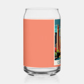 シカゴヴィンテージイラストレーション ガラス缶 (右)