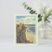 シカゴヴィンテージオークセントレークショアドライブ ポストカード (スタンド正面)