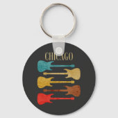 シカゴヴィンテージギターズコンサートフェスティバルお土産 キーホルダー (正面)