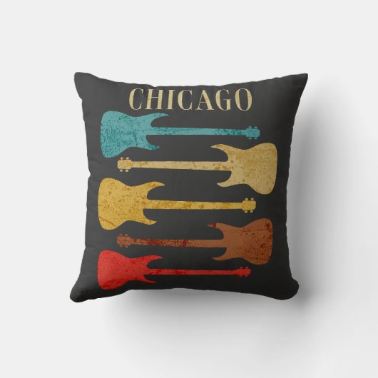 シカゴヴィンテージギターズコンサートフェスティバルお土産 クッション (裏面)