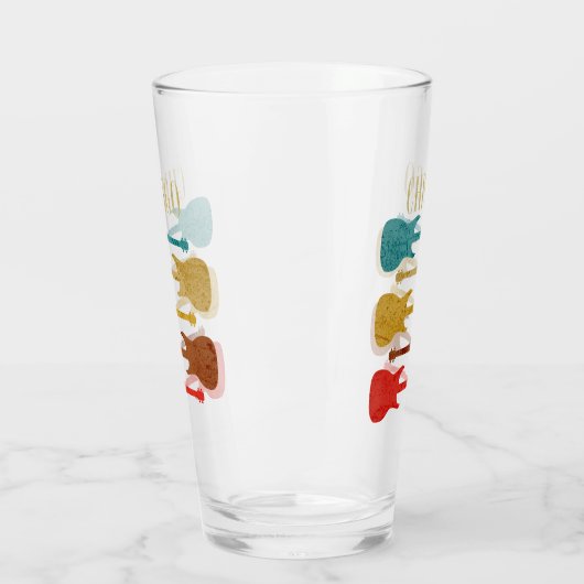 シカゴヴィンテージギターズコンサートフェスティバルお土産 タンブラーグラス (左)