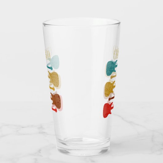 シカゴヴィンテージギターズコンサートフェスティバルお土産 タンブラーグラス (右)