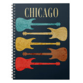 シカゴヴィンテージギターズコンサートフェスティバルお土産 ノートブック (正面)