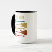 シカゴヴィンテージギターズコンサートフェスティバルお土産 マグカップ (正面左)